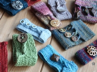 ravelry Cat Wong Knitted Bracelets